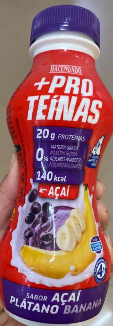 Zdjęcia - +Proteínas açai plátano banana Hacendado