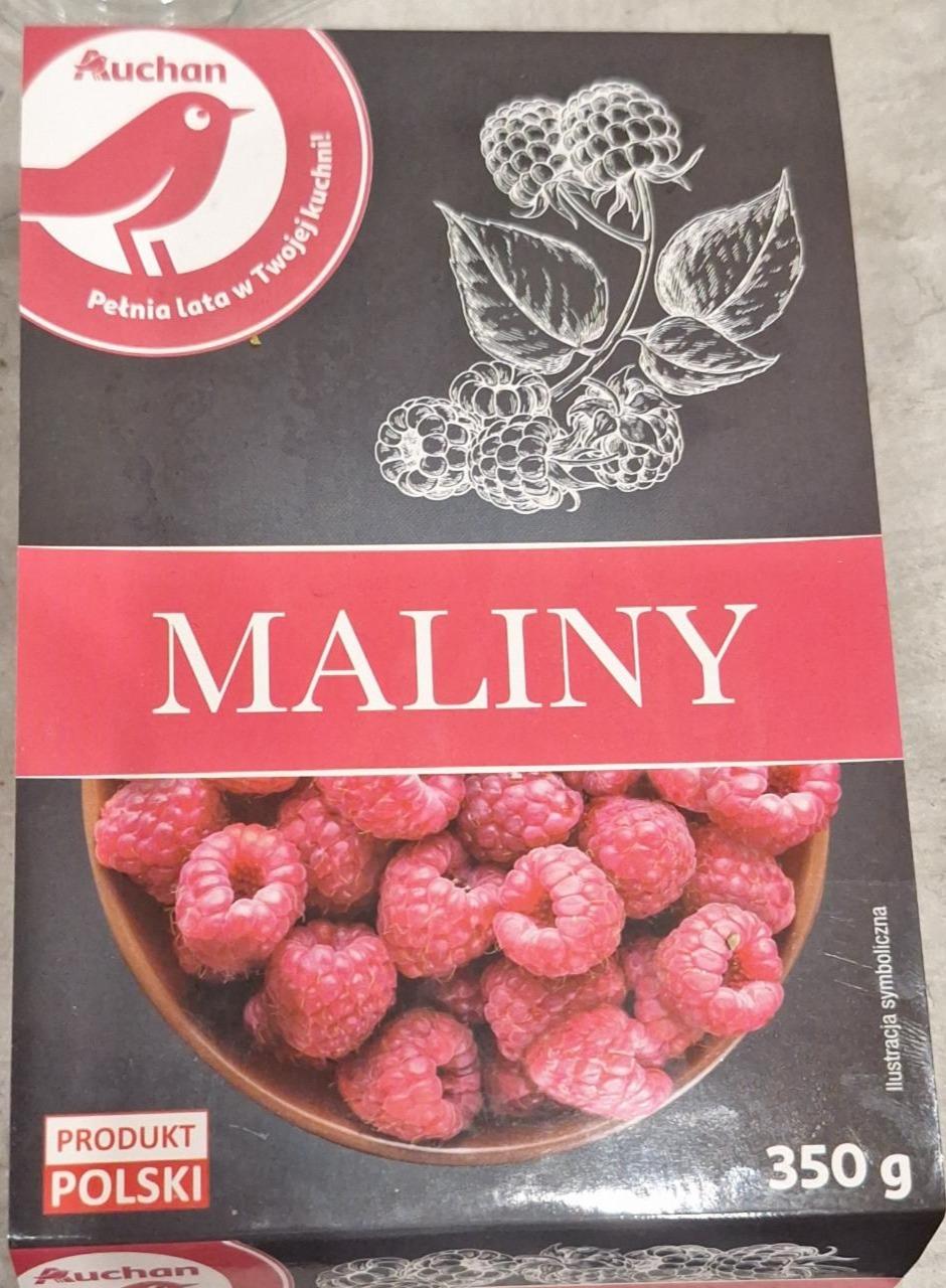 Zdjęcia - Maliny mrożone Auchan