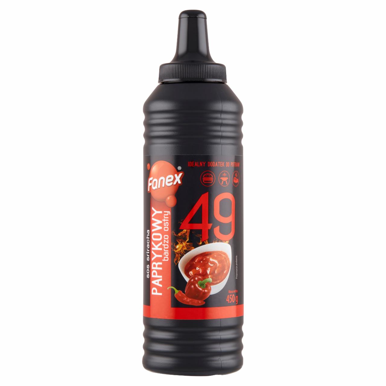 Zdjęcia - Fanex Sos sriracha paprykowy bardzo ostry 450 g