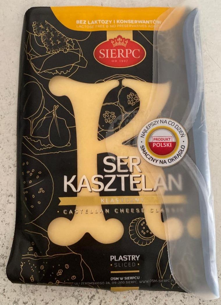 Zdjęcia - Sierpc Ser kasztelan klasyczny plastry 135 g