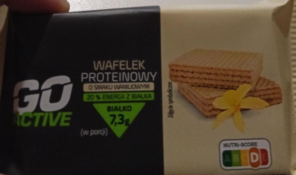 Zdjęcia - Wafelek proteinowy waniliowy Go Active