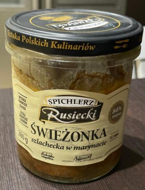 Zdjęcia - Spichlerz Rusiecki Świeżonka szlachecka w marynacie 280 g