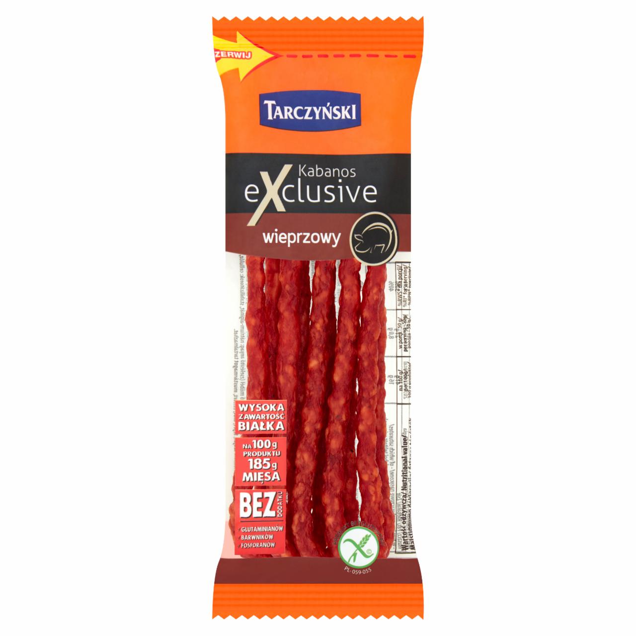 Zdjęcia - Tarczyński Kabanos Exclusive wieprzowy 50 g