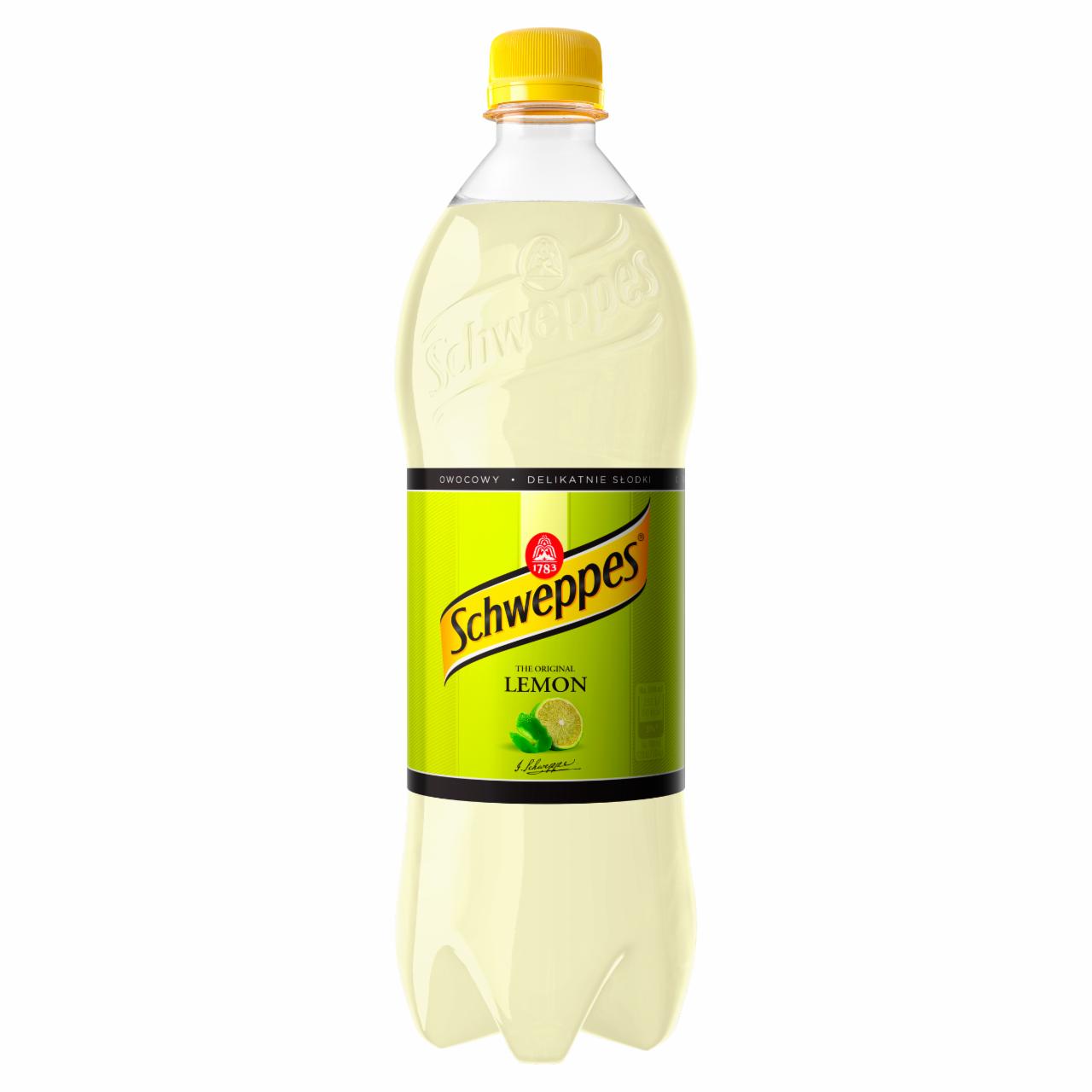 Zdjęcia - Schweppes Lemon Napój gazowany 0,85 l