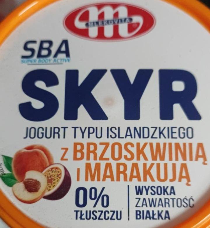 Zdjęcia - Mlekovita Skyr z brzoskwinią i marakują