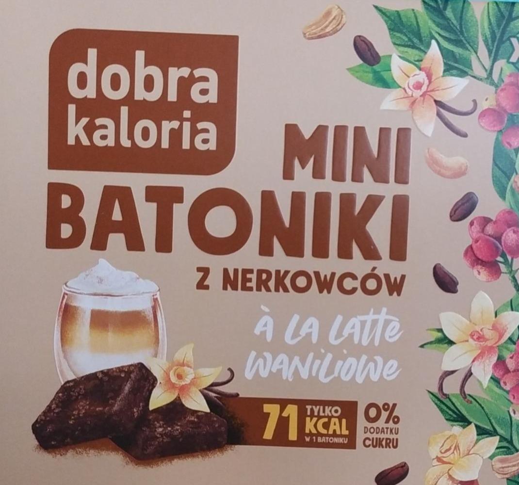 Zdjęcia - Mini batoniki z nerkowców a la latte waniliowe Dobra Kaloria