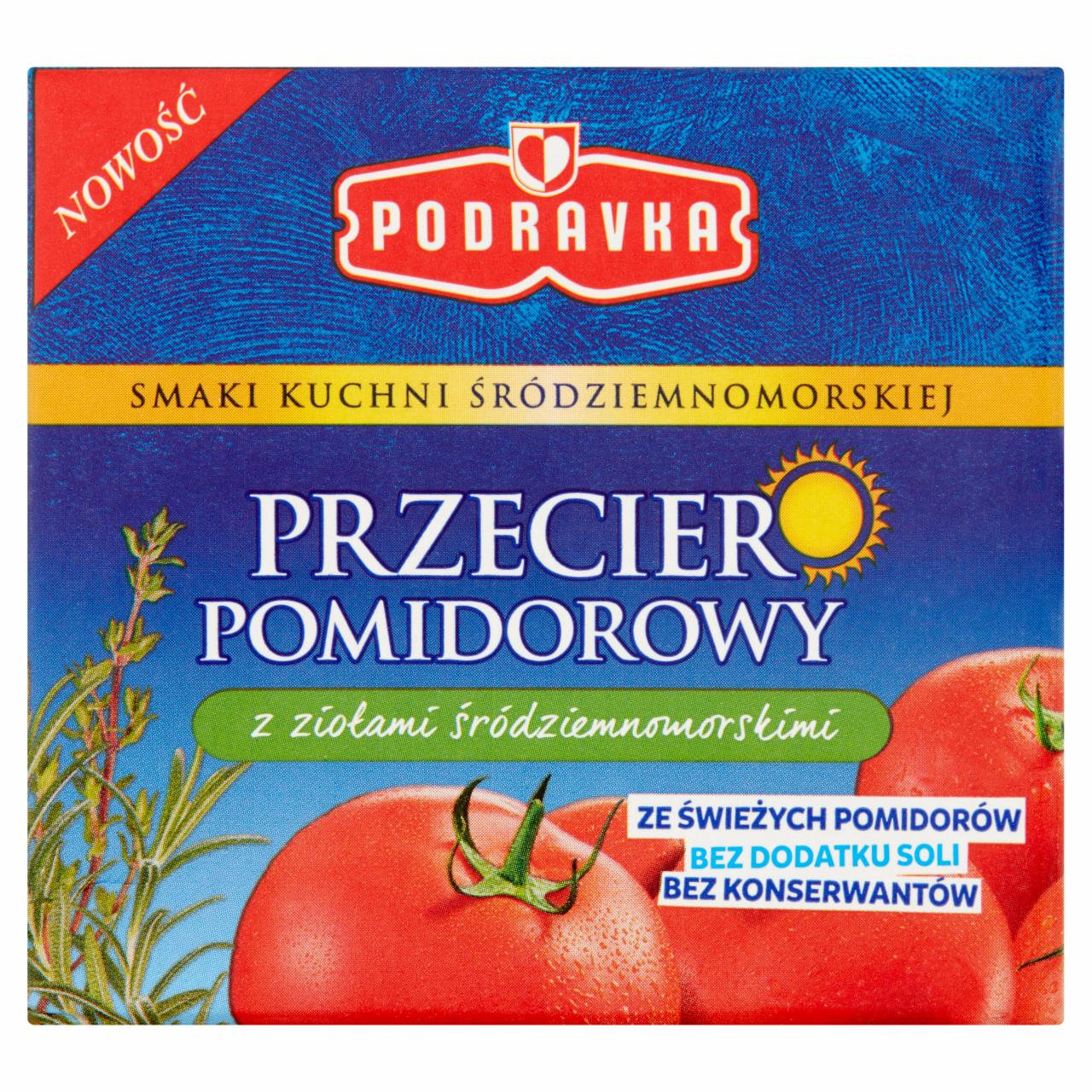 Zdjęcia - Podravka Przecier pomidorowy z ziołami śródziemnomorskimi 500 g