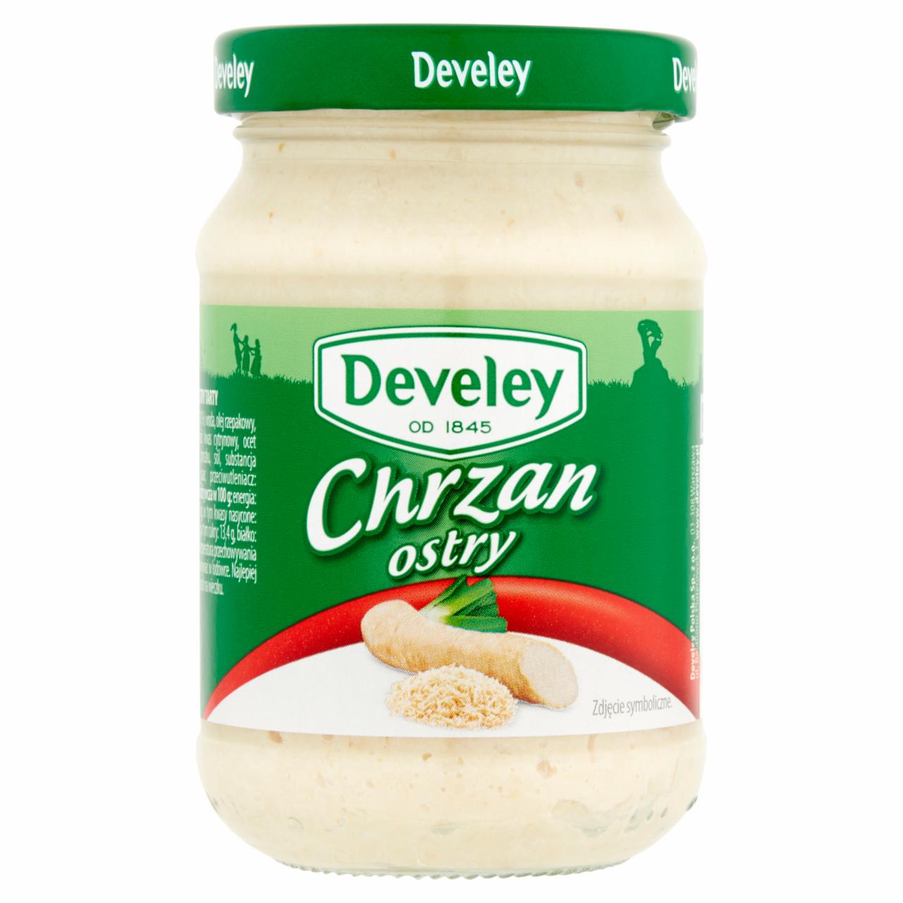 Zdjęcia - Develey Chrzan ostry 180 g