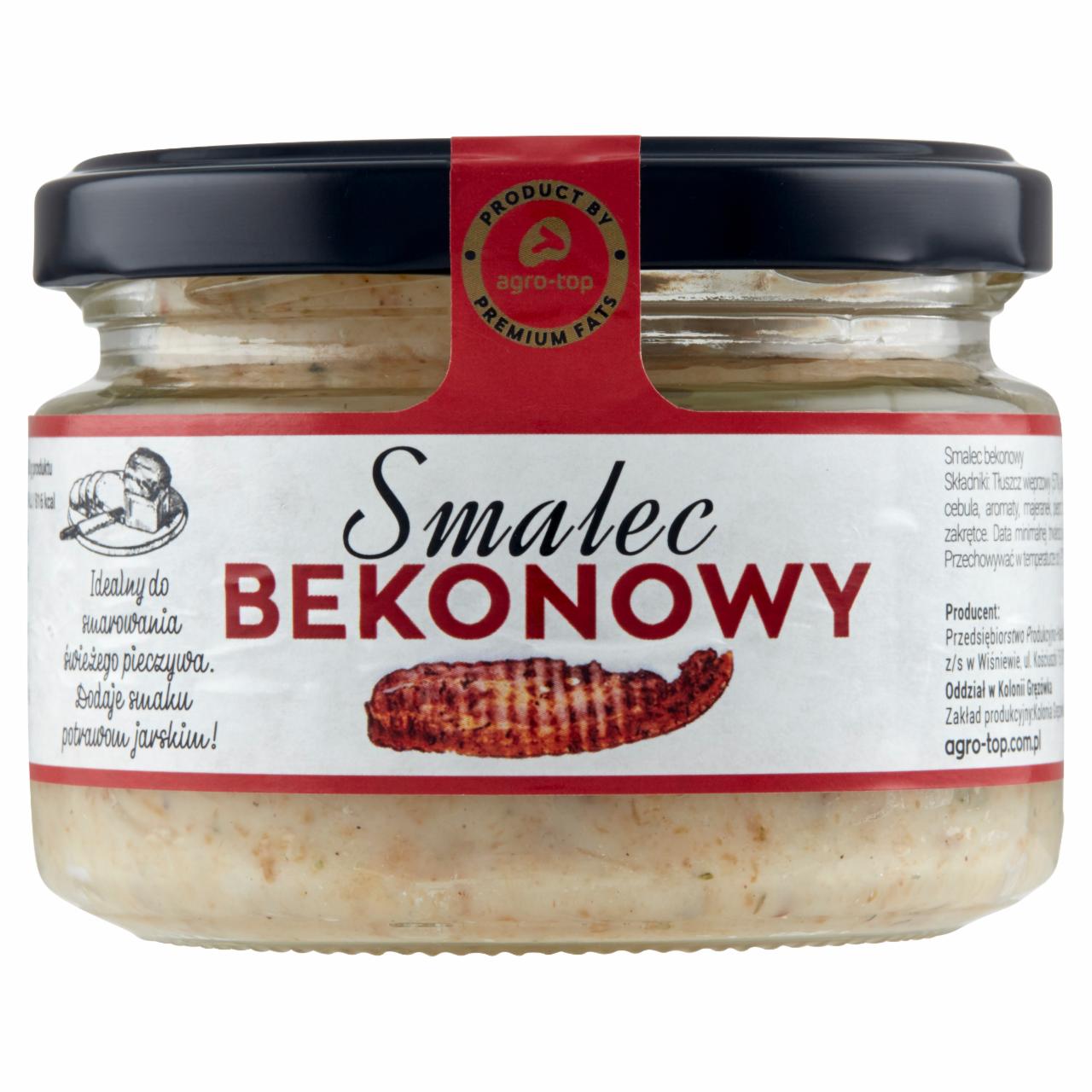 Zdjęcia - Smalec bekonowy 200 g