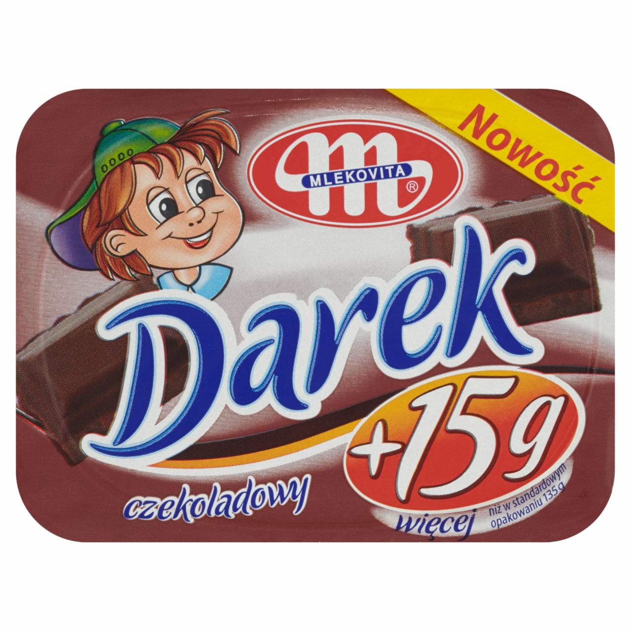 Zdjęcia - Mlekovita Darek Serek homogenizowany czekoladowy 150 g