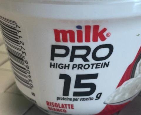 Zdjęcia - Pro high protein 15g risolatte bianco Milk