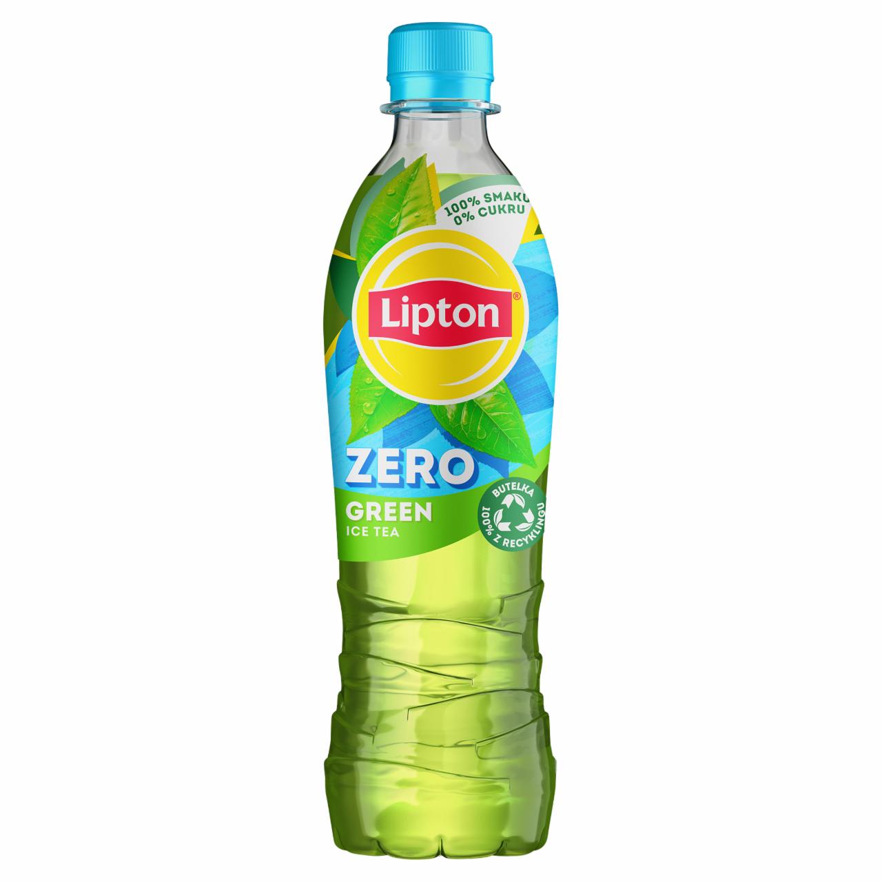 Zdjęcia - Lipton Ice Tea Green Zero Napój niegazowany 500 ml