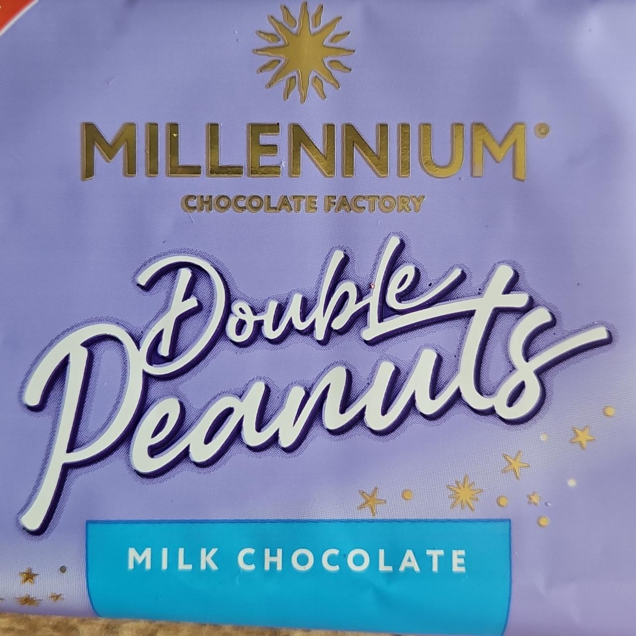 Zdjęcia - Double peanuts milk chocolate Millennium