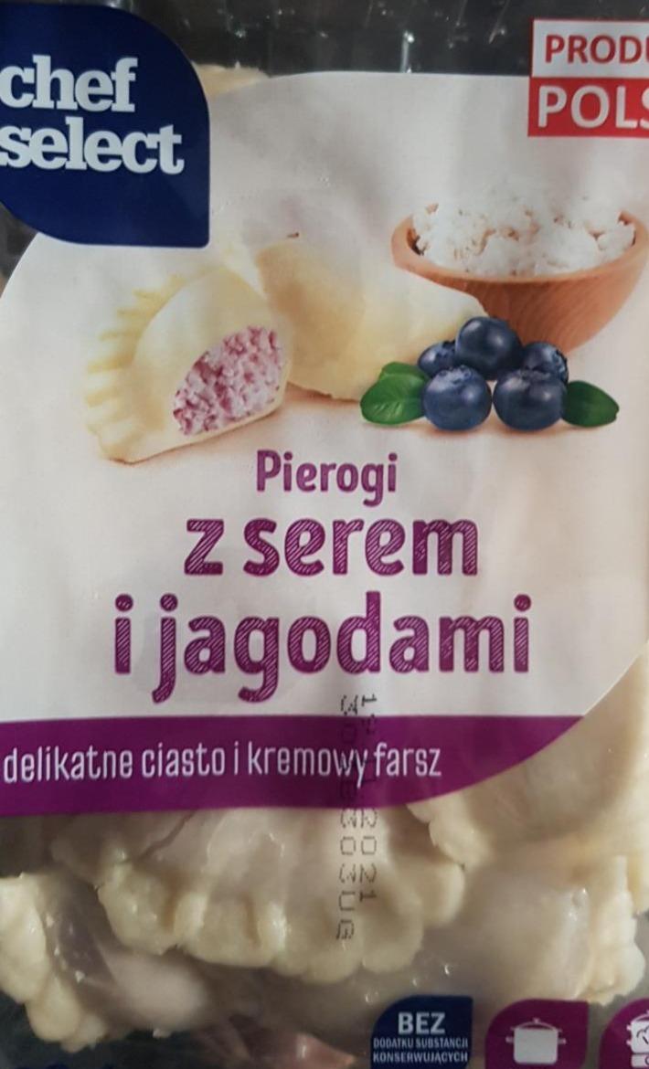 Zdjęcia - Pierogi z serem i jagodami Chef select