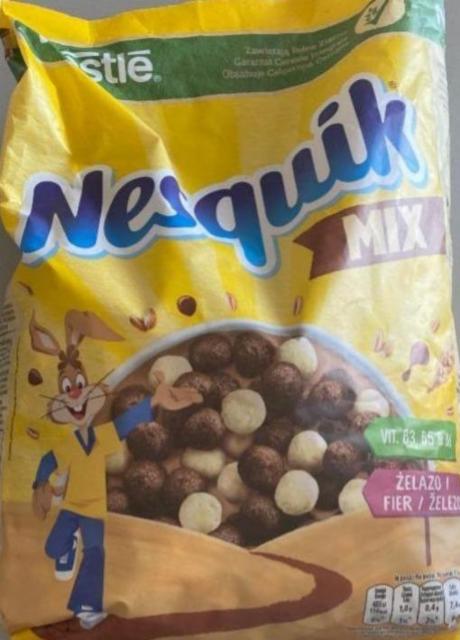 Zdjęcia - Nestlé Nesquik Mix Zbożowe kuleczki czekoladowo-waniliowy smak 400 g
