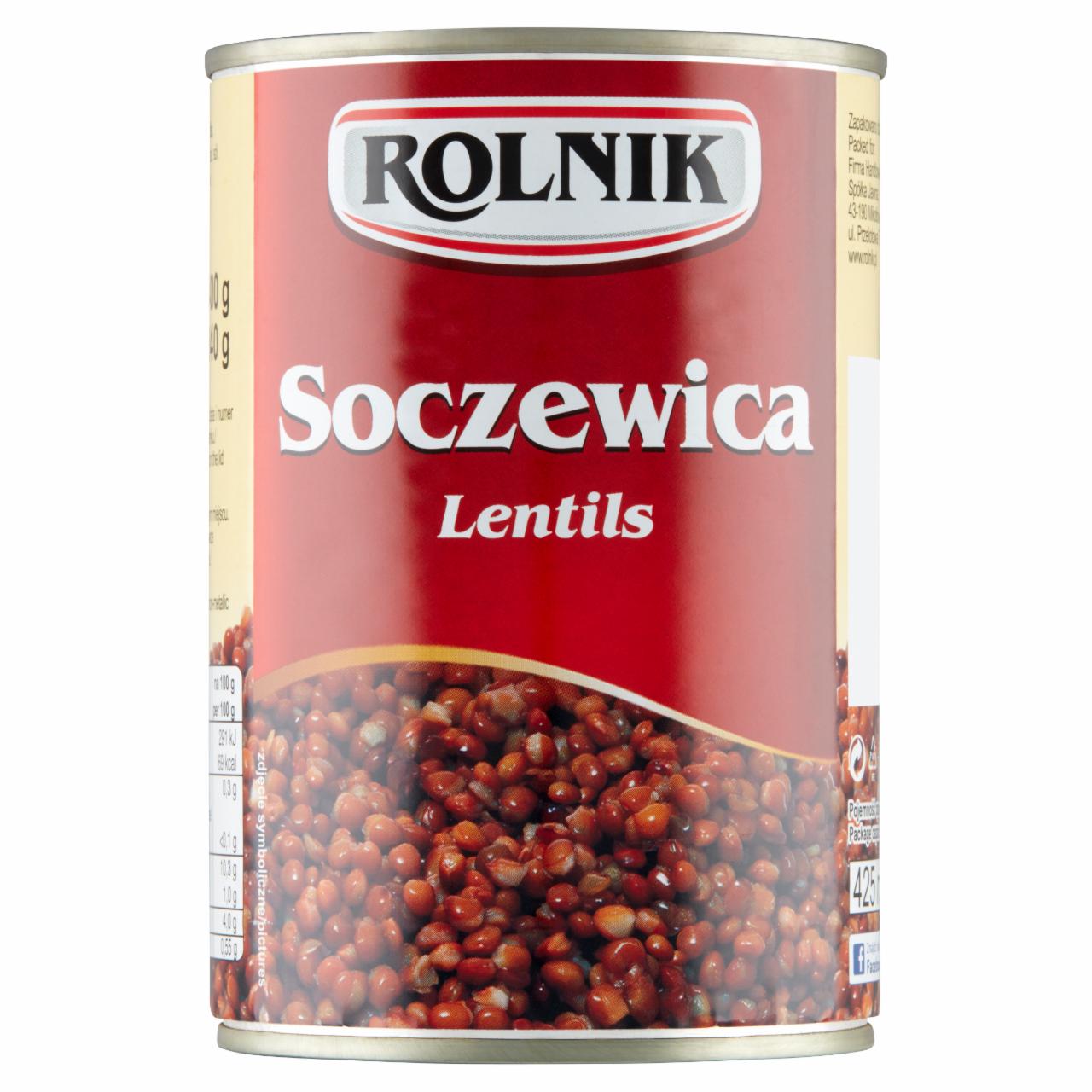 Zdjęcia - Rolnik Soczewica 400 g