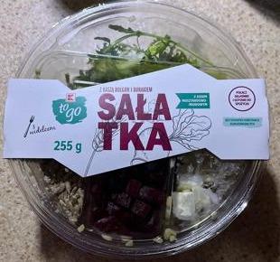 Zdjęcia - Sałatka z kaszą bulgur i burakiem K-to go