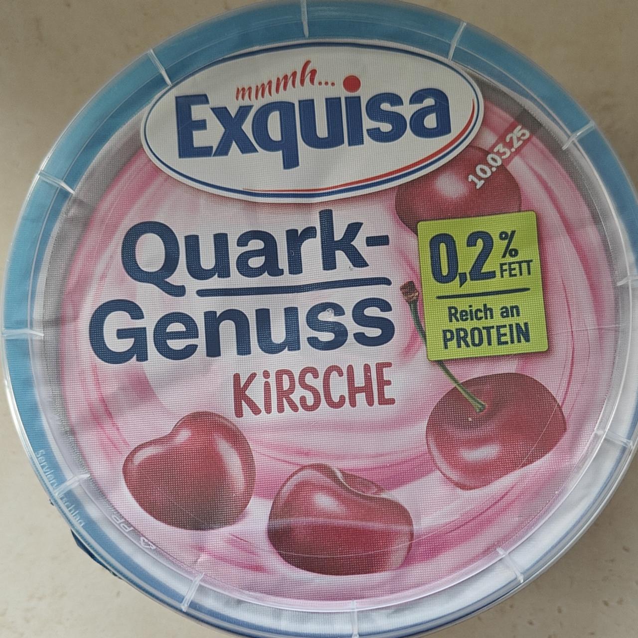 Zdjęcia - Quark genuss kirsche Exquisa