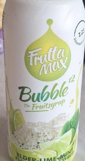 Zdjęcia - Bubble fruitsyrup elder-lime-mint FruttaMax