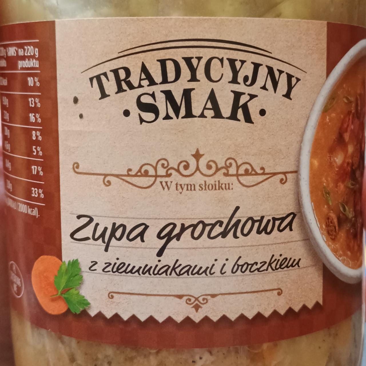 Zdjęcia - Zupa grochowa z ziemniakami i boczkiem Tradycyjny Smak