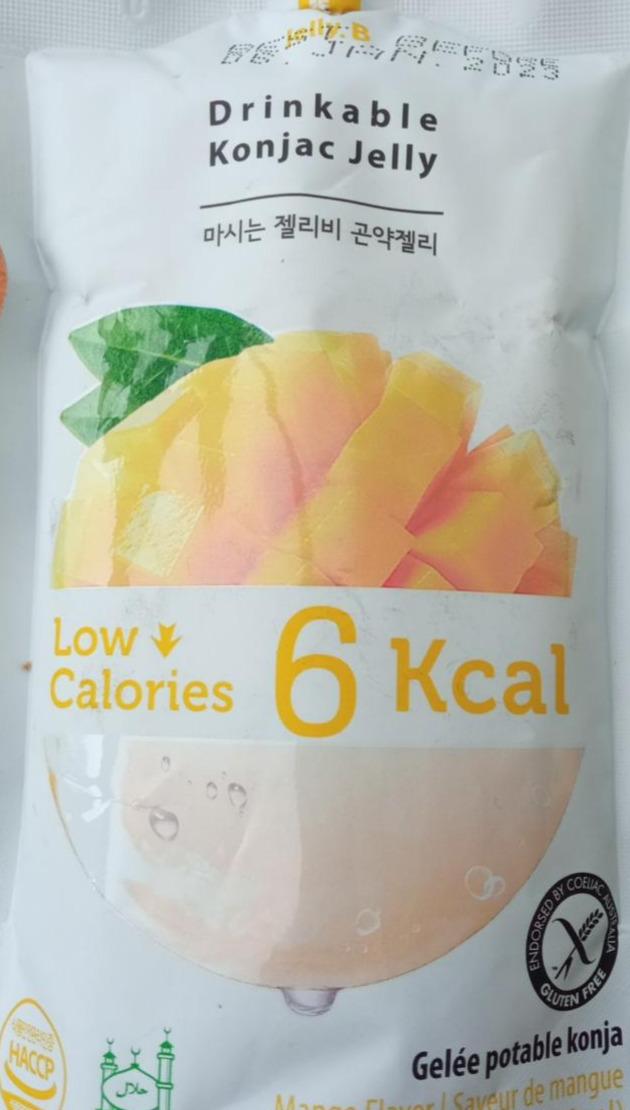 Zdjęcia - Galaretka konjac o smaku mango Jelly.B