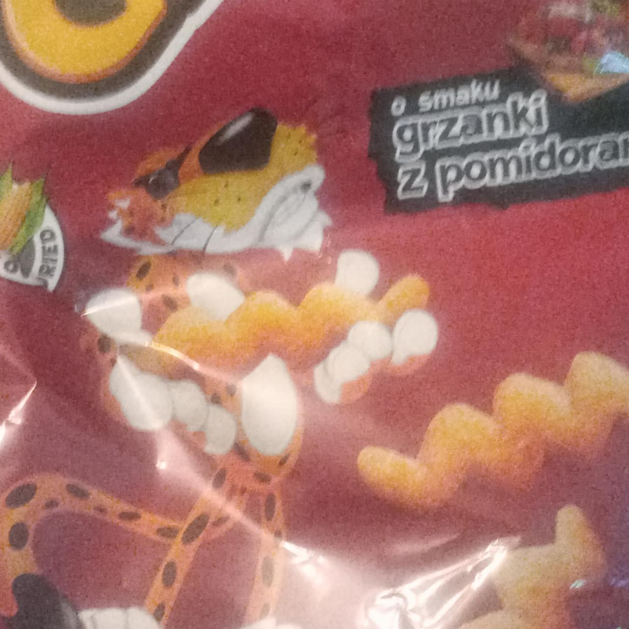 Zdjęcia - Chrupki o smaku grzanki z pomidorami Cheetos