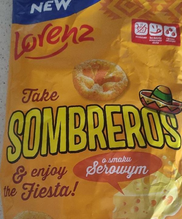 Zdjęcia - Chrupki sombreros o smaku serowym Lorenz