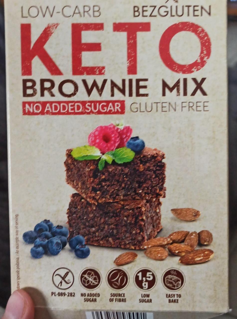 Zdjęcia - Keto brownie mix, low carb, gluten-free no added sugar Bezgluten