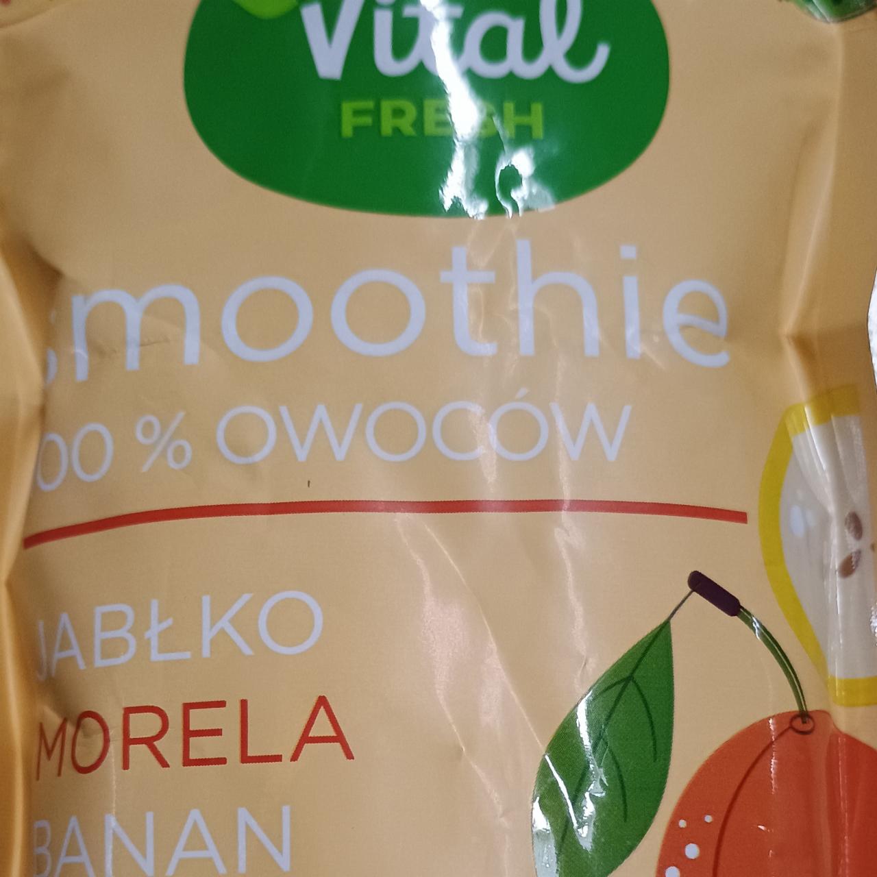 Zdjęcia - Smoothie 100% owoców jabłko morela banan Vital Fresh