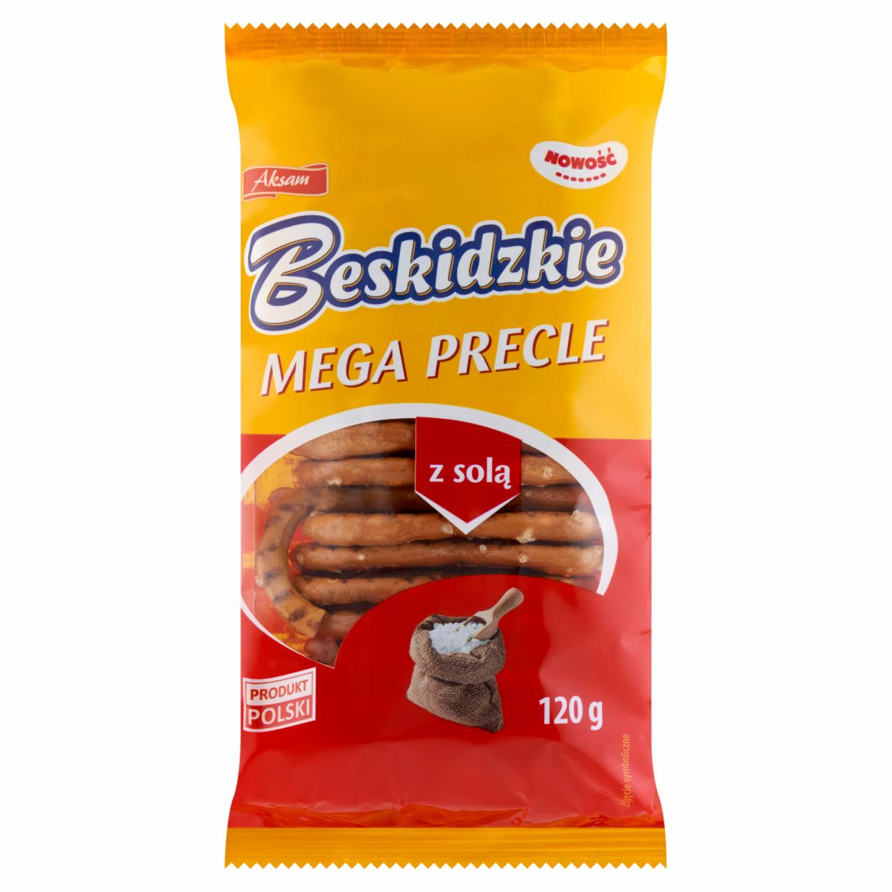 Zdjęcia - Beskidzkie Mega precle z solą 120 g