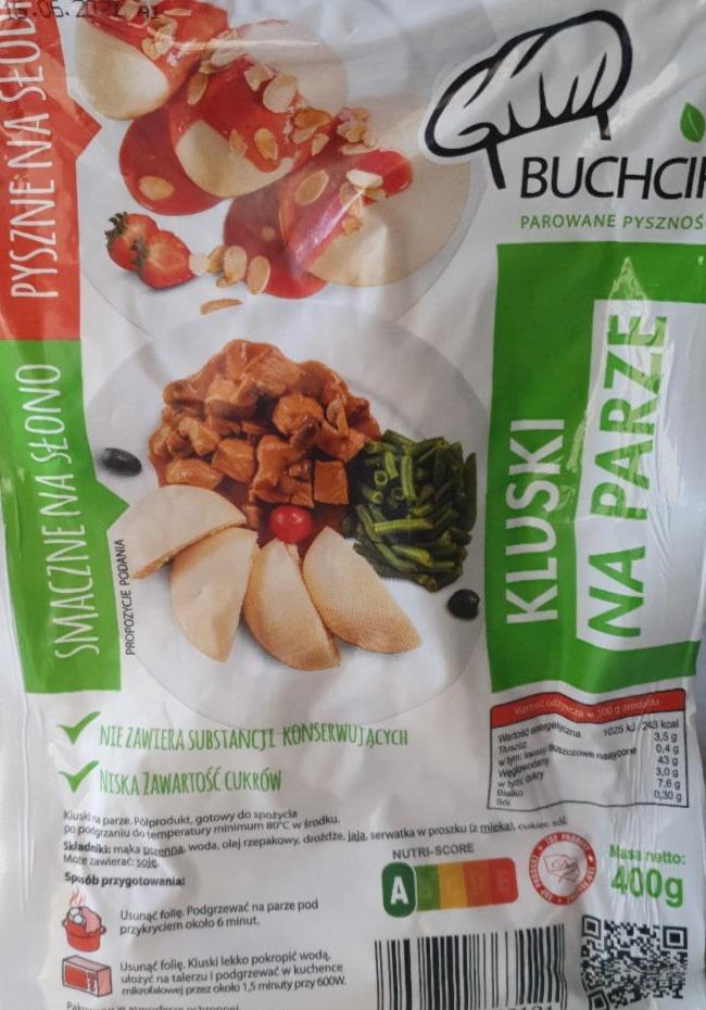 Zdjęcia - Kluski na parze Buchcik