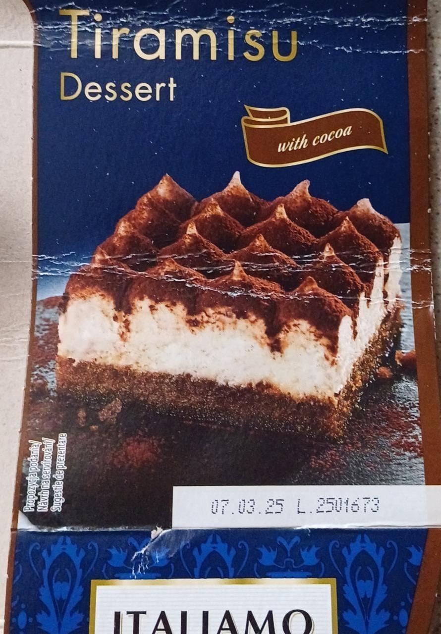 Zdjęcia - Tiramisu dessert Italiamo