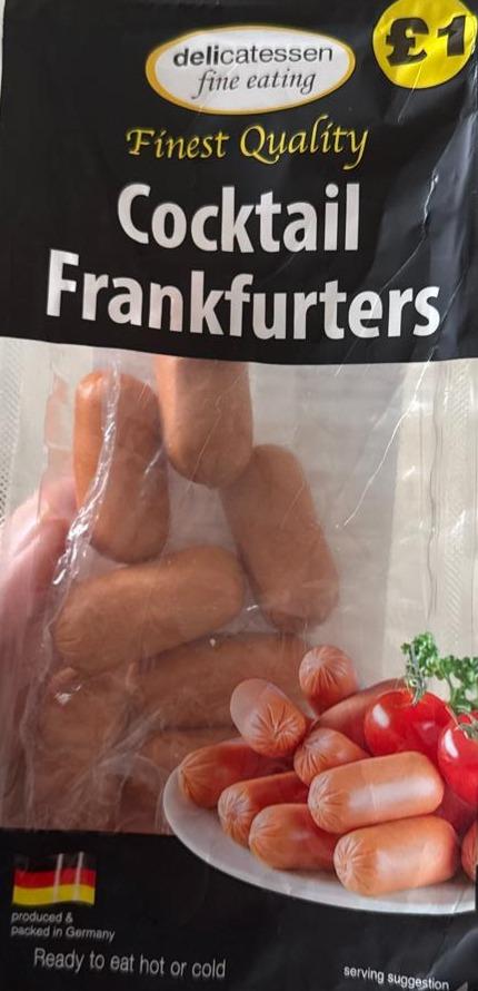 Zdjęcia - Cocktail frankfurters Delicatessen Fine Eating