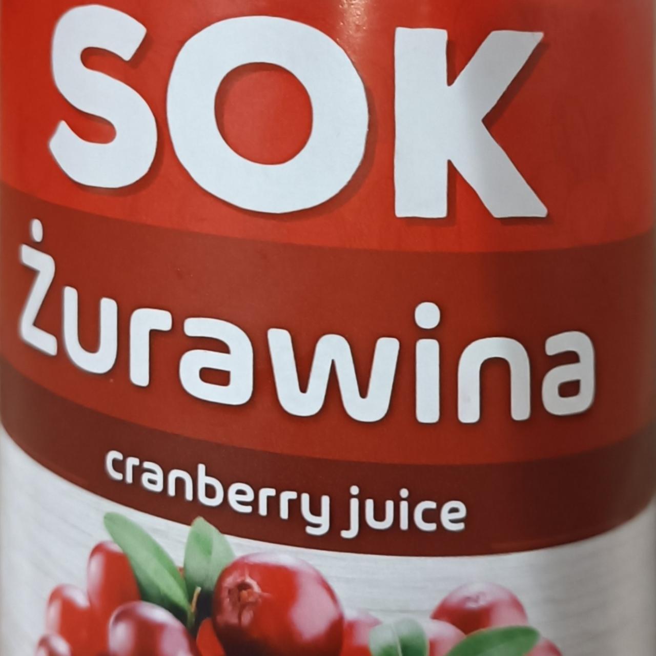Zdjęcia - Sok żurawina NaturAvena