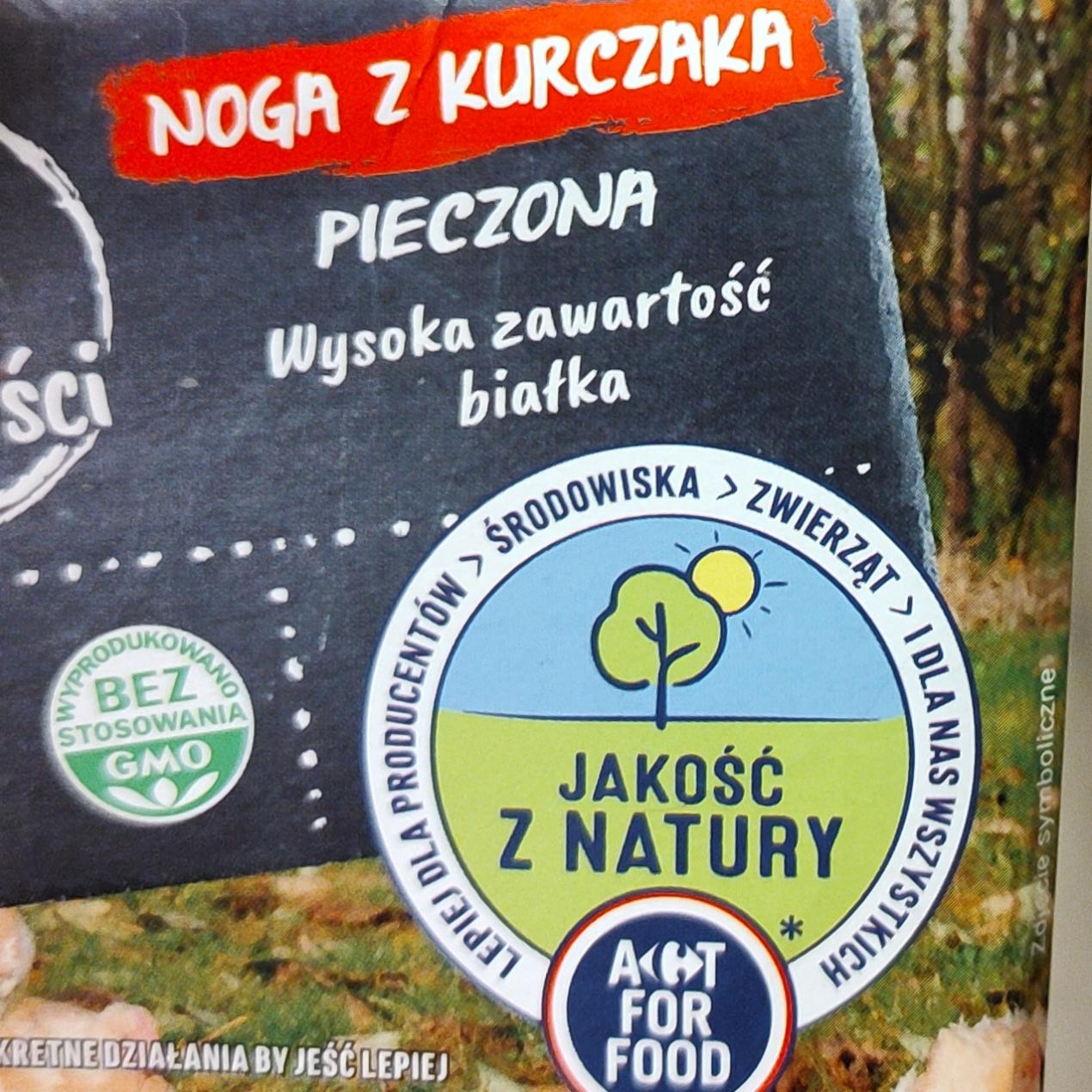 Zdjęcia - Noga z kurczaka pieczona Carrefour Targ świeżości