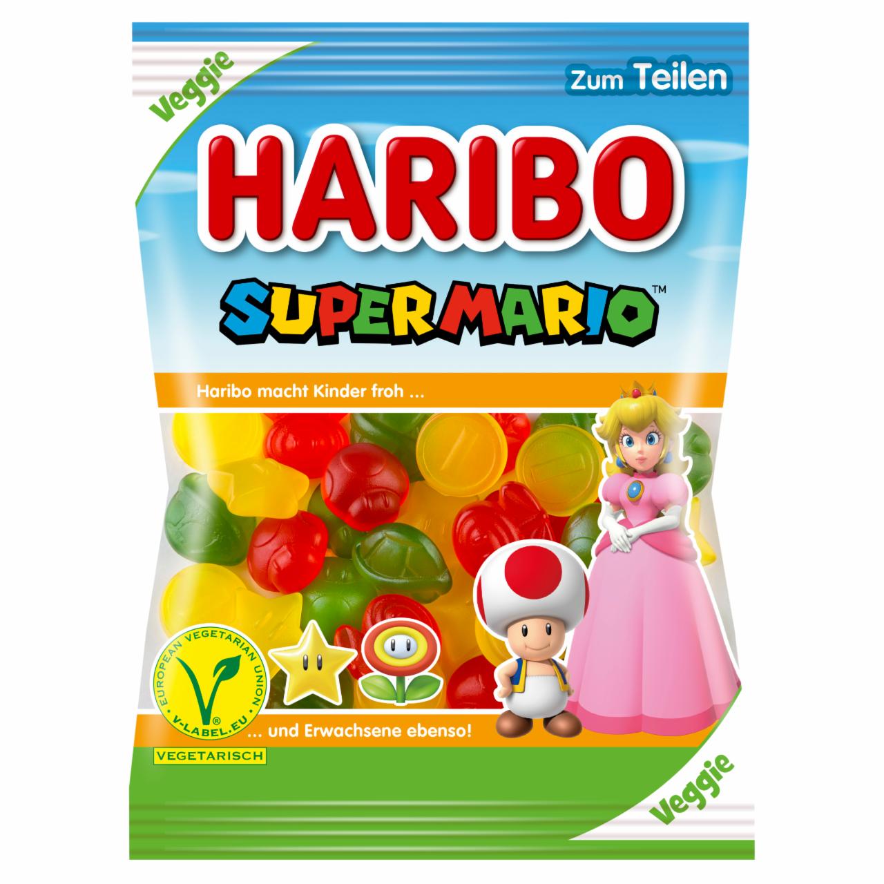Zdjęcia - Haribo Super Mario Żelki o smaku owocowym 175 g