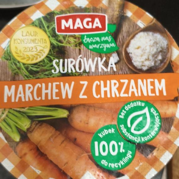 Zdjęcia - Surówka marchew z chrzanem Maga