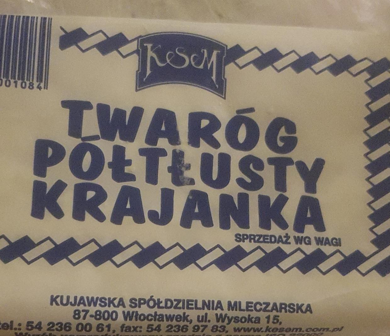 Zdjęcia - Twaróg półtłusty krajanka KSM