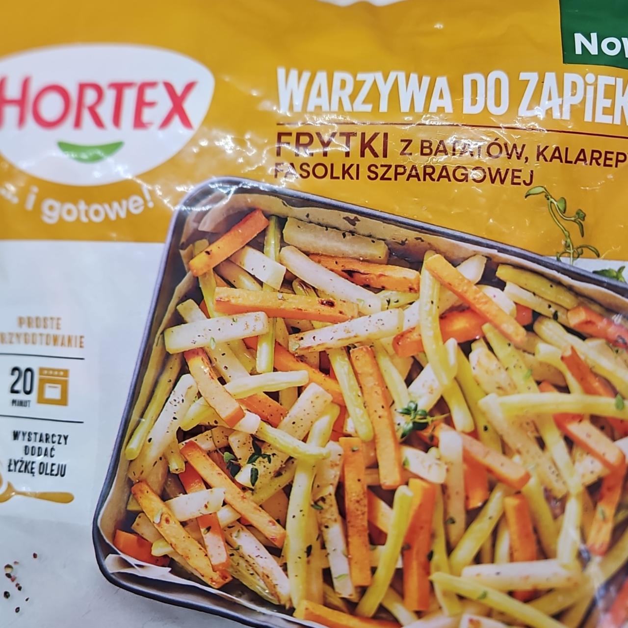 Zdjęcia - Warzywa do zapiekania frytki z batatów kalarepy fasoli szparagowej Hortex