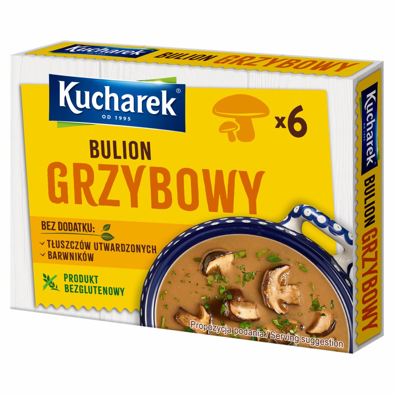 Zdjęcia - Kucharek Bulion grzybowy 60 g (6 x 10 g)