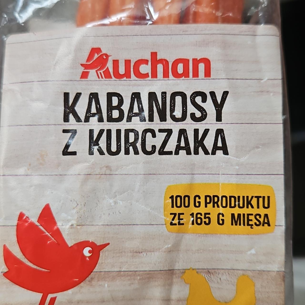 Zdjęcia - Kabanosy z kurczaka Auchan