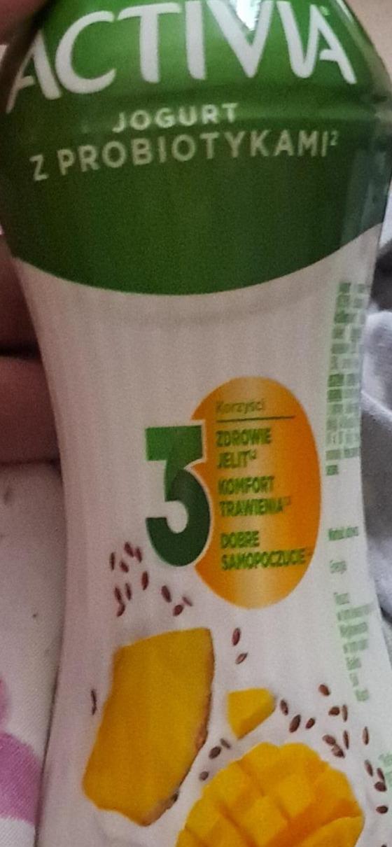 Zdjęcia - Jogurt z probiotykami ananas mango Activia
