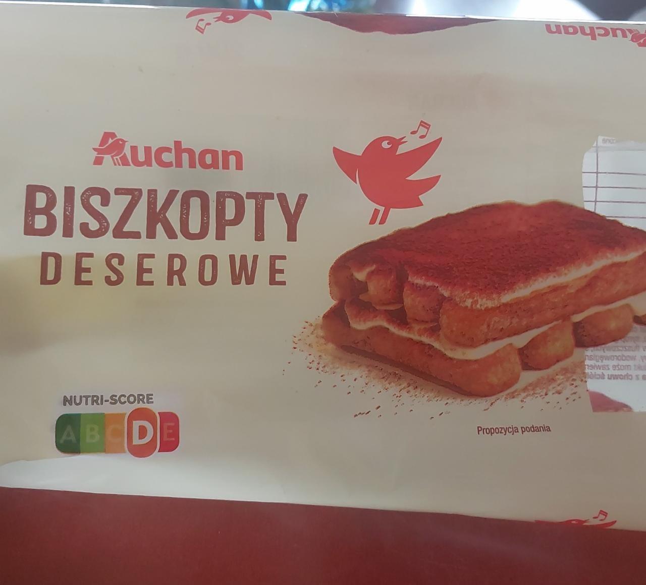 Zdjęcia - Biszkopty deserowe Auchan