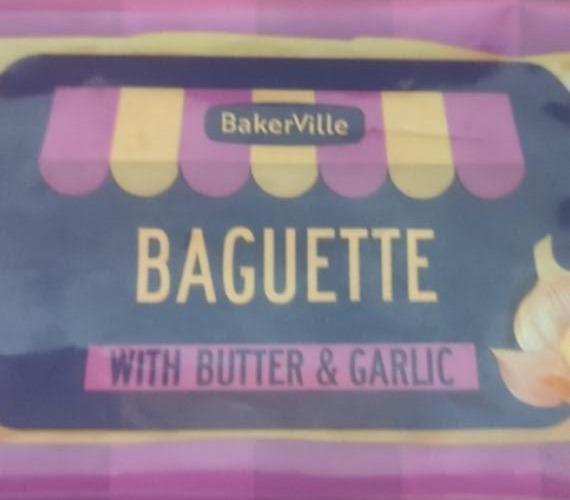 Zdjęcia - Baguette with butter & garlic BakerVille