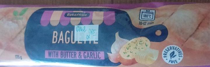 Zdjęcia - Baguette with butter & garlic BakerVille