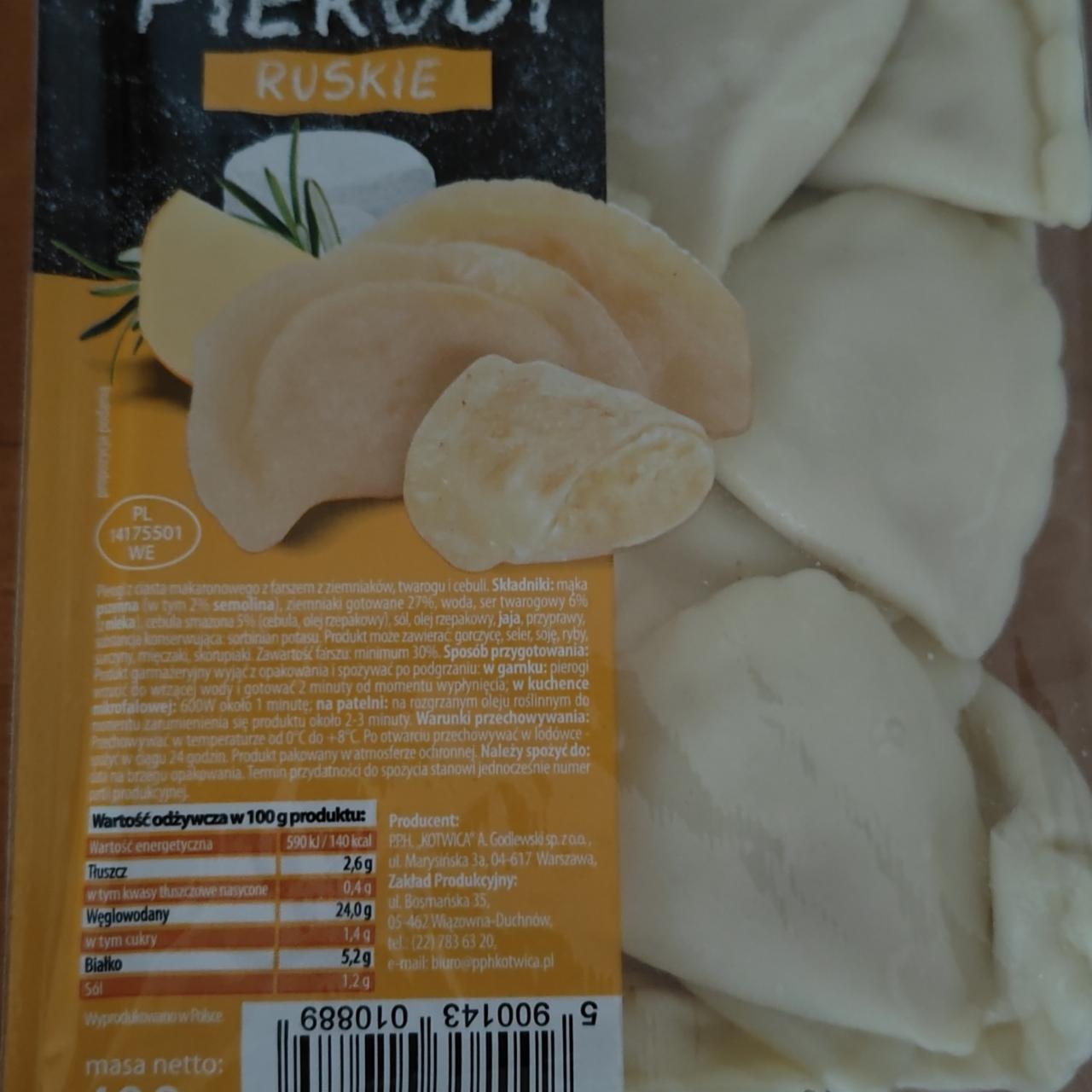 Zdjęcia - Pierogi ruskie Kotwica