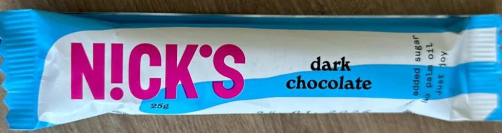 Zdjęcia - Dark chocolate N!ck's