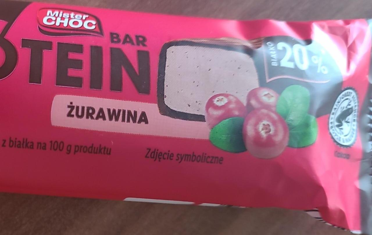 Zdjęcia - Protein bar żurawina Mister choc