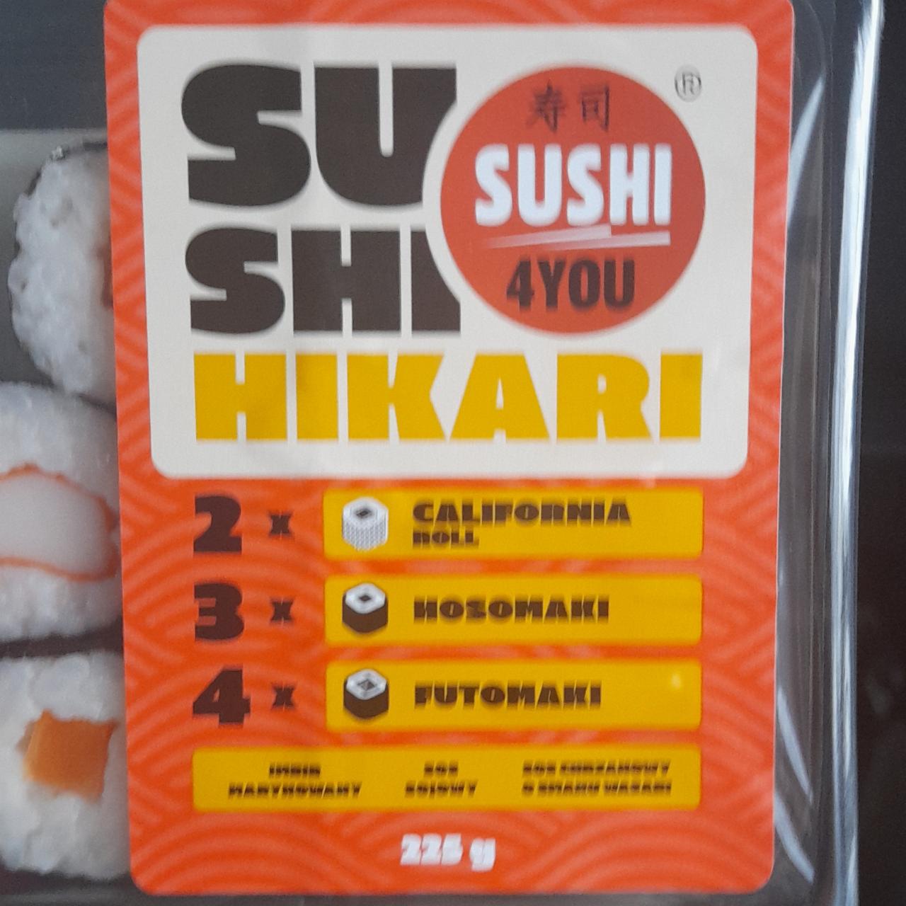 Zdjęcia - Sushi4You Sushi Hikari 225 g