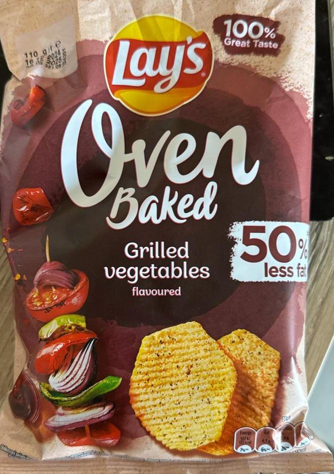 Zdjęcia - Oven baked grilled vegatables Lay's